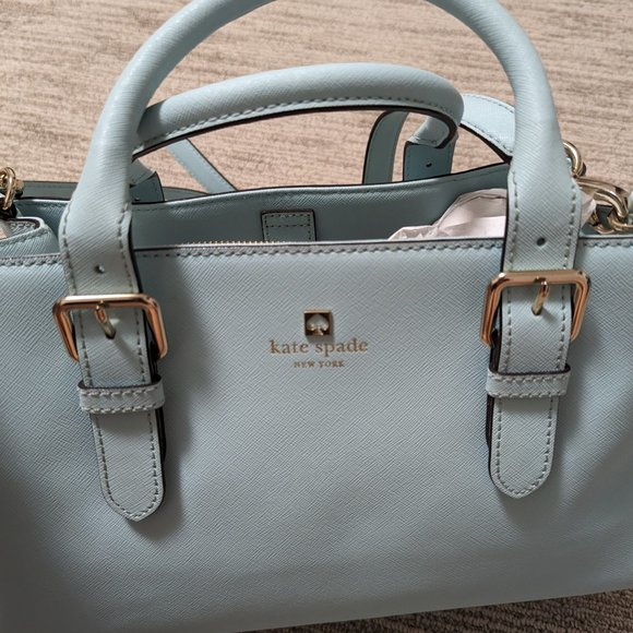 Turquoise Kate Spade Satchel - Vibrant Sophistication 💠 - Picture 3 of 5